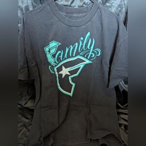 Famous Stars and Straps Black Shirt Vintage Y2K in size XL